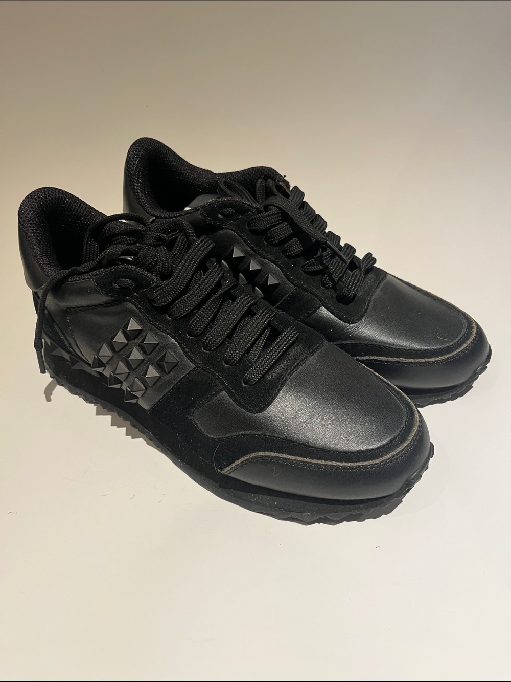 Valentino Garavani Rockrunner Black Women's Sneakers